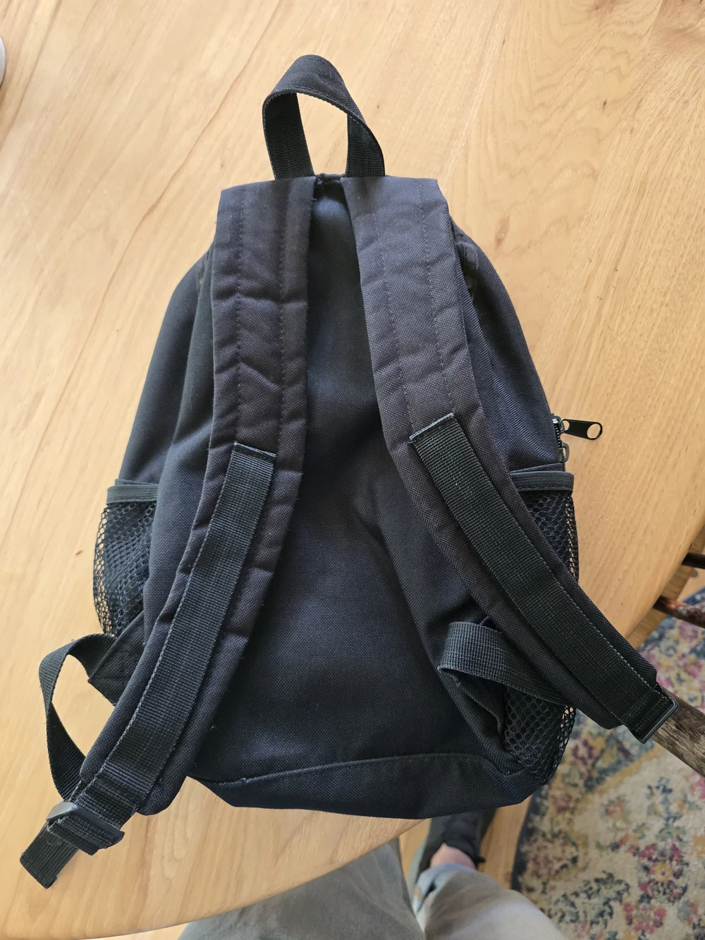 Hollypack Kids Black & Red Backpack - Lightweight School Bag
